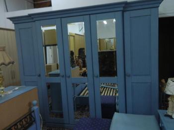 dormitor blue din lemn ...complet./.,,